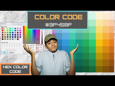 8 digit color code generator