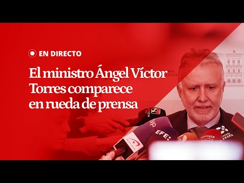 EN DIRECTO | El ministro Ángel Víctor Torres comparece tras las informaciones presentadas por Aldama