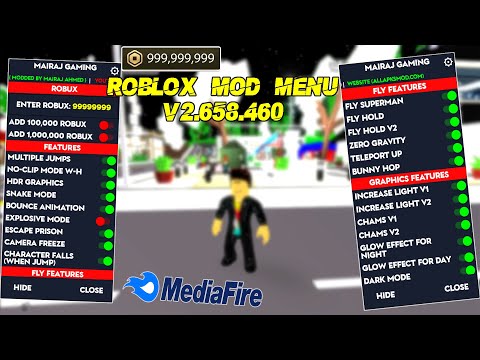 Roblox Mod Menu 2.658.460 - New Features | Roblox Mod Menu 2025