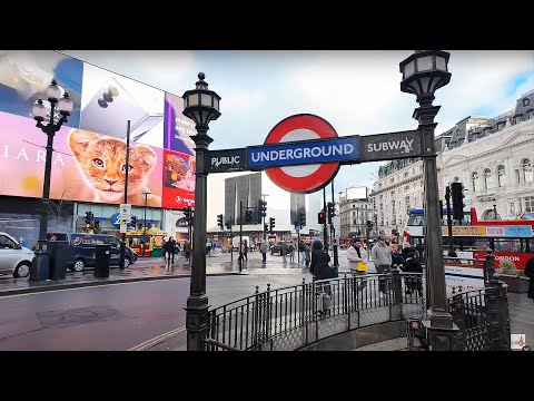 LONDON WALK - JAN 2025 | REGENT STREET, OXFORD STREET - LONDON WALKING TOUR 4K