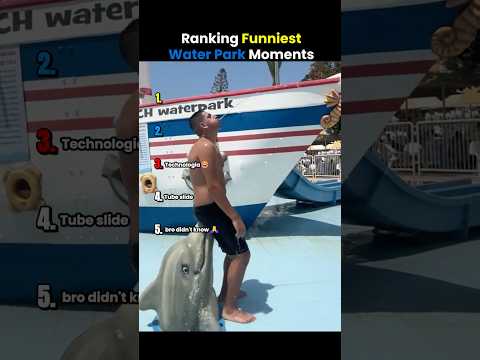 Ranking Funniest Water Park Moments 😂🌊
