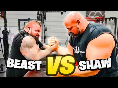 Eddie Hall vs Brian Shaw | Training ft  Neil Pickup