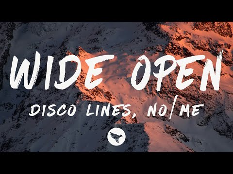 Disco Lines - Wide Open (Lyrics) feat. No/Me