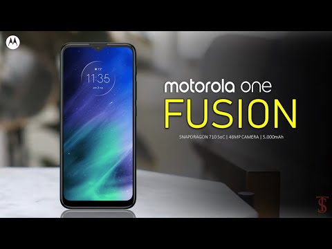 (ENGLISH) Motorola One Fusion Price, Official Look, Design, Specifications, Camera, Features