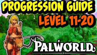 COMPLETE BEGINNER GUIDE - Palworld Levels 11-20 - Preparing for Breeding (2025)