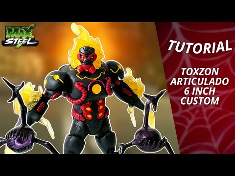 Toxzon estilo "Marvel Legends" articulado Custom | Procedimiento y Review EN ESPAÑOL