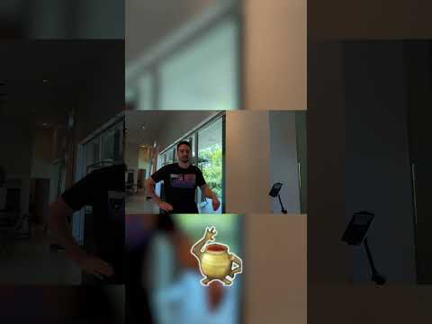 Arther shows his tracking technology 😮