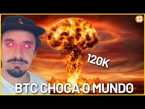 BITCOIN: 120K DOLARES! E AGORA?