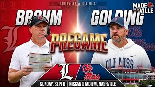Louisville Football  Vs Ole Miss Pregame  Show!!