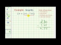 Simplifying Expressions with Decimals