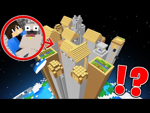 FELMÁSZTUNK A LEGMAGASABB FALUBA A MINECRAFTBAN!