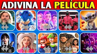Adivina 16 PELÍCULAS Por La CANCIÓN😀🎶Guerreras K Pop😍Stitch💙Minecraft💚Netflix❤️Adivina La Película❤️