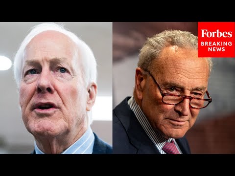 YouTube video thumbnail: John Cornyn Points Finger At Senate Democrats As 'Profoundly Dumb' Shutdown Enters Its 30th Day