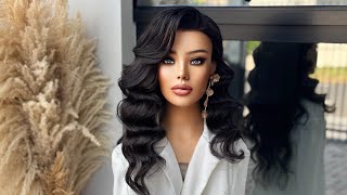 Penteado ondas Hollywood/ Metgala
