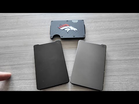 Ridge Wallet vs Groove Life Wallet!