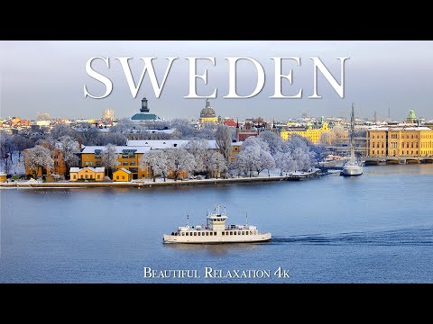 Sweden 4K - Winter Wonders of Abisko National Park and Its Snow-Covered Wilderness - Piano Music