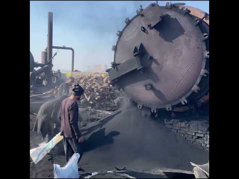 How Old Tire Recycling Turns Waste into Valuable Black Oil | Incredible Waste Tire Recycling Process