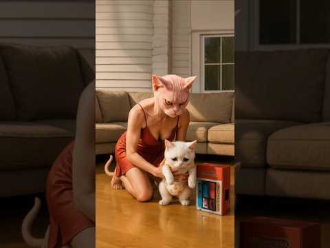 The nanny will eventually pay for her sins. #cat #gourmet #animation #shorts #cute #nanny