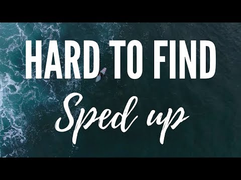 Hard To Find (SPED UP) || Tate McRae Lyrics
