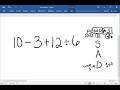 Understanding PEMDAS and Order of Operations