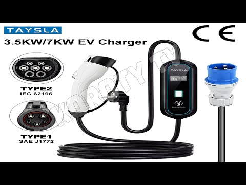 RECEBI um dos MELHORES CARREGADOR PORTÁTIL para CARRO ELÉTRICO -TAYSLA 3.5KW