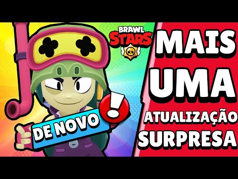 É AMANHÃ!! OUTRA ATUALIZAÇÃO SURPRESA VAI CHEGAR no BRAWL STARS!
