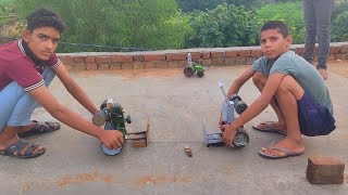 John Deere 5050 D vs Swaraj 855 touchan video | toys touchan king new video #touchanking #tractor