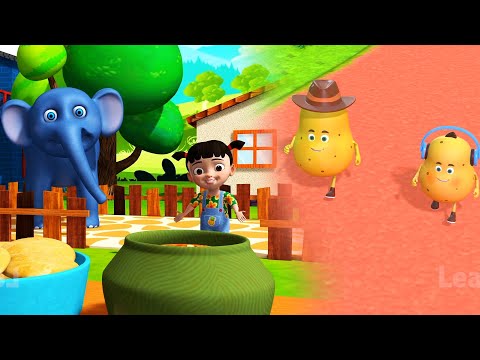 कालू मदारी + हाथी राजा + आलू कचालू | Kalu Madari + Hathi Raja + Aalu Kachalu | Hindi Rhymes & Poems