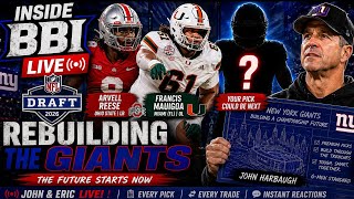 LIVE: Giants Attack 2026 Draft Day 2 | NFL Draft Reactions & Analysis