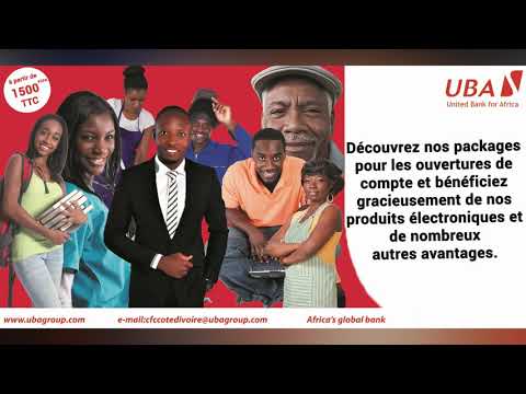 Produits et services de la banque UBA Côte d'Ivoire