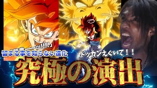 ドッカンのゴジータ４の演出の進化が留まるところを知らなくてヤバいんだけど！！！
