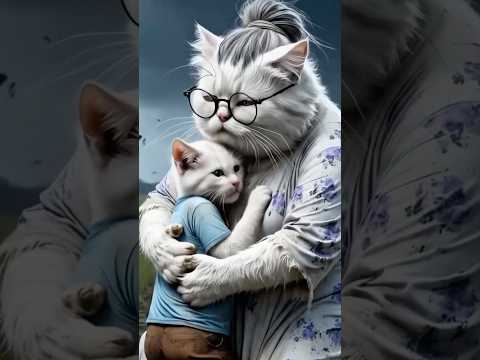 بيتهم اتهد💔شوفو الولد دا عمل إيه!😱🔥 #shortvideo #cat #ai #shorts