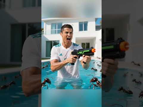 Neymar Poured Ants In The Pool 😱