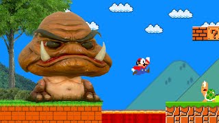 Everywhere Mario goes, the World Becomes REALISTIC