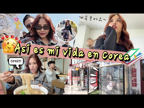 MI CITA ROMÁNTICA SECRETA EN COREA 🫢♥️ + VAMOS A ESTUDIAR COREANO Y MAS | Mila