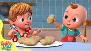 One Potato, Two Potatoes! | Fun Nursery Rhymes for Kids | Emma And Joey