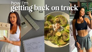 how I get back on track: habits to wake up focused, recharged and in control
