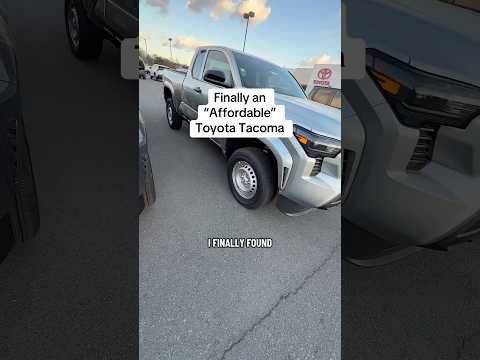 A cheap Toyota Tacoma #toyota #tacoma #newcar #truck