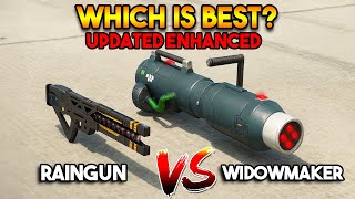 GTA 5 ENHANCED : RAILGUN VS WIDOWMAKER (WHICH IS BEST WEAPON?)