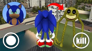 I BECAME SONIC vs GIANT ROBLOX INNYUME SMILEY'S STYLIZED NEXTBOT in Garry's Mod!