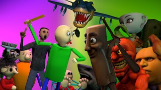 SFM Baldi's Basics VS Italian Brain Rot