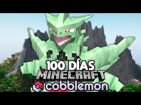 Sobreviví 100 DÍAS en Minecraft POKÉMON (Cobblemon)