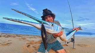 MUCHO CUIDADO Si Pescas un Gigante de Estos! | Pesca de Playa y Estero 
