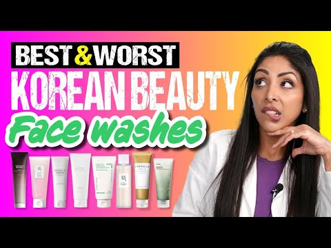 I TESTED every K-Beauty Face Wash | Dr Vanita Rattan ##nonsponsored