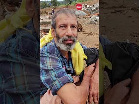 Thankachan's house was washed away in the Wayanad landslides| Video by E Gokul | #Wayanad #Landslide