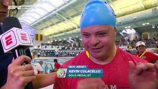 Kevin Colacello wins gold at the 2026 USA Games