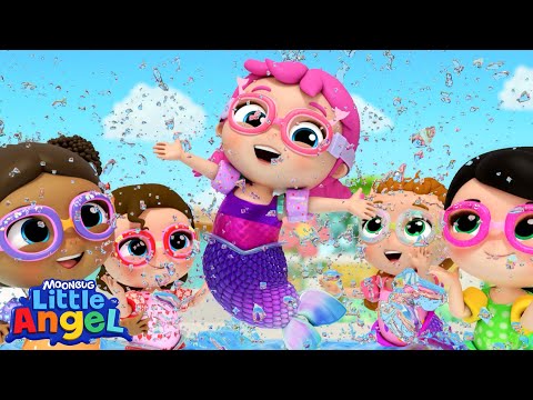 Jill Swims like a Mermaid | Kids Songs & Nursery Rhymes | Little Angel