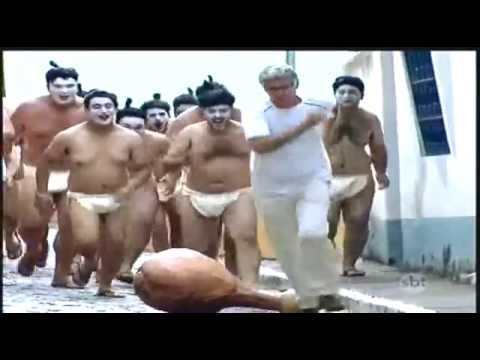 Sumô no Beco | Pegadinha | Programa Silvio Santos