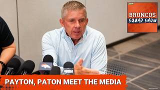 BRONCOS SQUAD SHOW: What Did We Learn From Sean Payton and George Paton's Media Availability?
