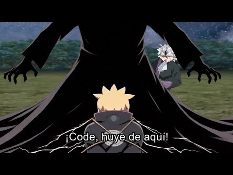 Momoshiki controla el cuerpo de Boruto y le pone un Karma a Code el Final  de Code y Momo TEORIA